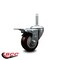 Service Caster 3 Inch Maroon Polyurethane Wheel Swivel 34 Inch Threaded Stem Caster Total Lock Brake SCC SCC-TSTTL20S314-PPUB-MRN-34212 - alternate 4